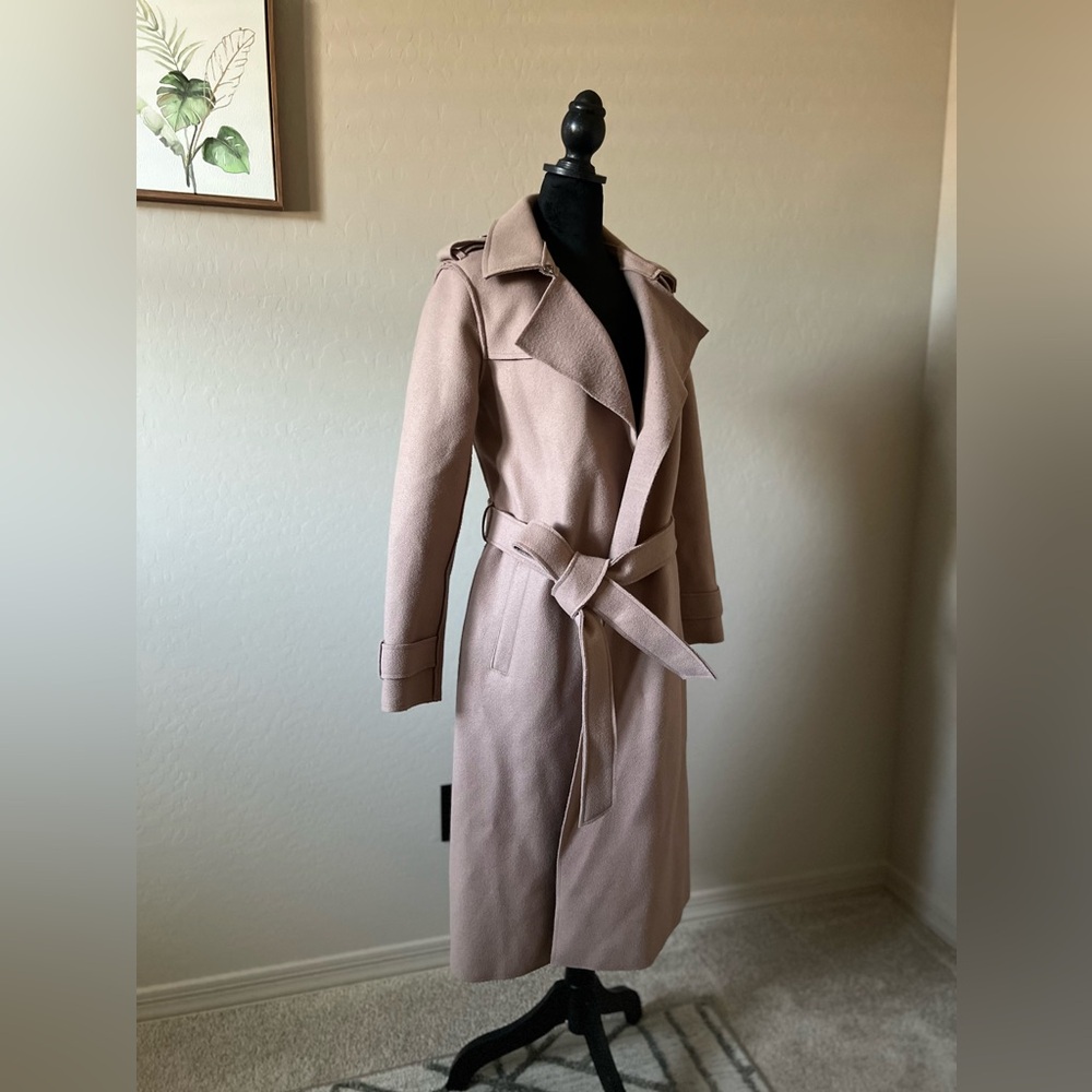 BCBG thick wrap coat